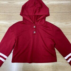 Girls Hoodie Cropped Top